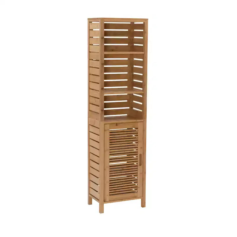 Bracken Tall Cabinet Natural - Linon