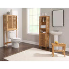 Bracken Armoire Haute Naturel - Linon