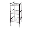 3 Tier Duplex Line Storage Tower Black - Organize It All