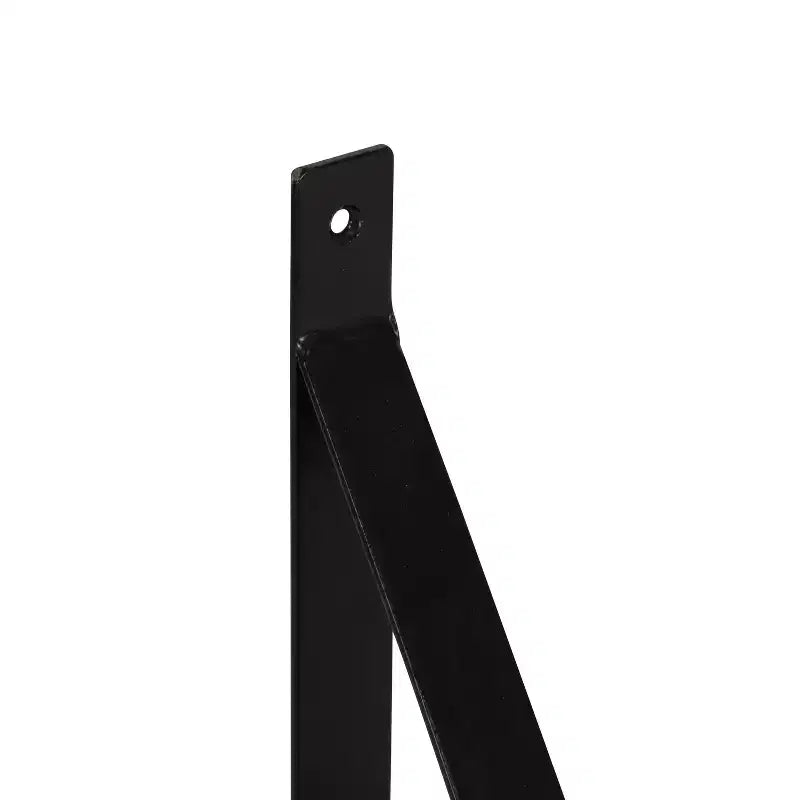 (Lot de 2) Étagères murales Sudbury 12,7 x 25,4 cm en bois et métal blanc/noir – Kate & Laurel All Things Decor : Rangement flottant moderne