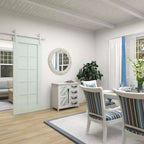 Miroir mural en bois côtier avec accents de corde enroulée Blanc - Olivia & May: Décor de plage nautique, aucun assemblage requis