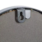 Miroir mural rond grappe de bulles en métal noir - Olivia & May : Cadre en fer contemporain, hauteur 132 cm