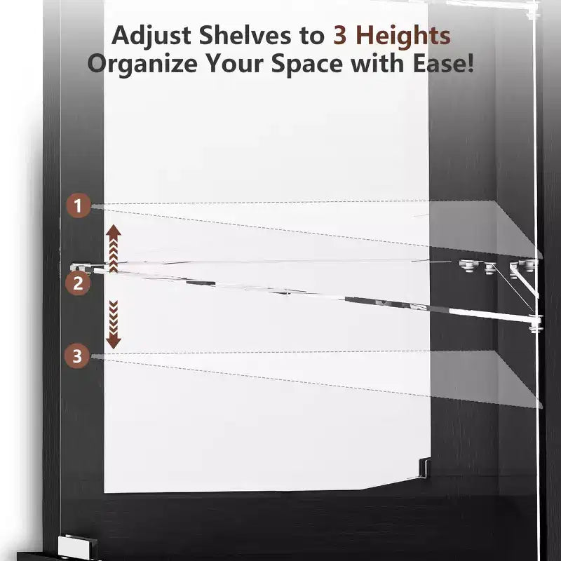 Vitrine d'angle avec lumières LED RVB, vitrine à 6 niveaux avec portes vitrées pour objets de collection, maison, bureau,