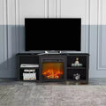 HOMLUX Modern Fireplace TV Stand for TVs up to 65 with 1400W Electric Fireplace