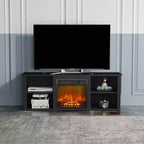 HOMLUX Modern Fireplace TV Stand for TVs up to 65 with 1400W Electric Fireplace