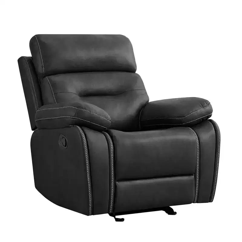 Fauteuil inclinable, planeur et bascule manuel pour salon