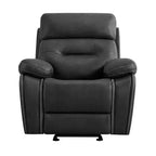 Fauteuil inclinable, planeur et bascule manuel pour salon