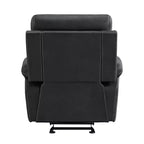 Fauteuil inclinable, planeur et bascule manuel pour salon