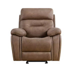 Fauteuil inclinable, planeur et bascule manuel pour salon