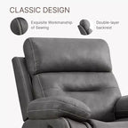 Fauteuil inclinable, planeur et bascule manuel pour salon