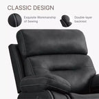 Fauteuil inclinable, planeur et bascule manuel pour salon