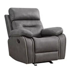 Fauteuil inclinable, planeur et bascule manuel pour salon