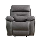 Fauteuil inclinable, planeur et bascule manuel pour salon