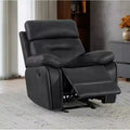 Spruce & Spring Manual Recliner Glider Rocker Chair for Living Room