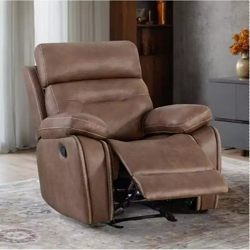 Fauteuil inclinable, planeur et bascule manuel pour salon