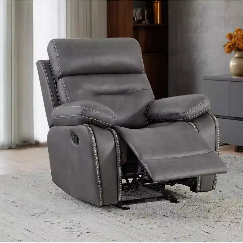 Fauteuil inclinable, planeur et bascule manuel pour salon
