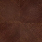 Table d'appoint ronde en bois, coloris marron, hauteur 23,25 po - 1 pièce
