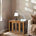 Disassembled Particle Board with Triamine Single Door with Tray and Cushion Rotten Wood 94*60*66.5cm M Side Table
