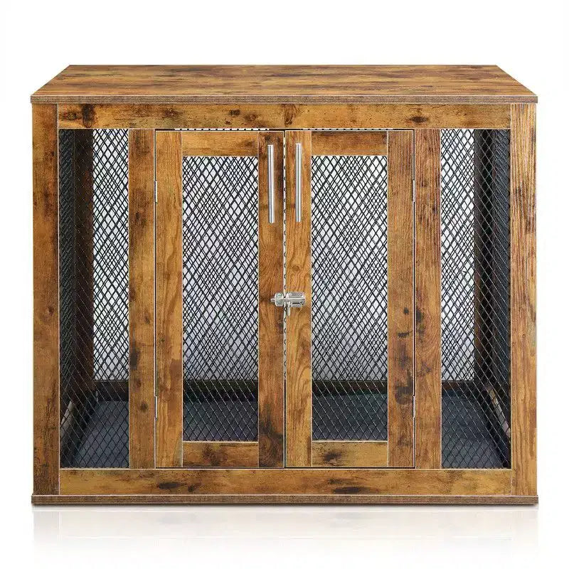 Panneau de particules démonté avec porte simple en triamine, avec plateau et coussin en bois pourri 94*60*66.5cm, table d'appoint M