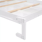 Lit mural escamotable double/grand lit avec étagères, armoire de lit escamotable peu encombrante pour chambre d'amis ou bureau à domicile