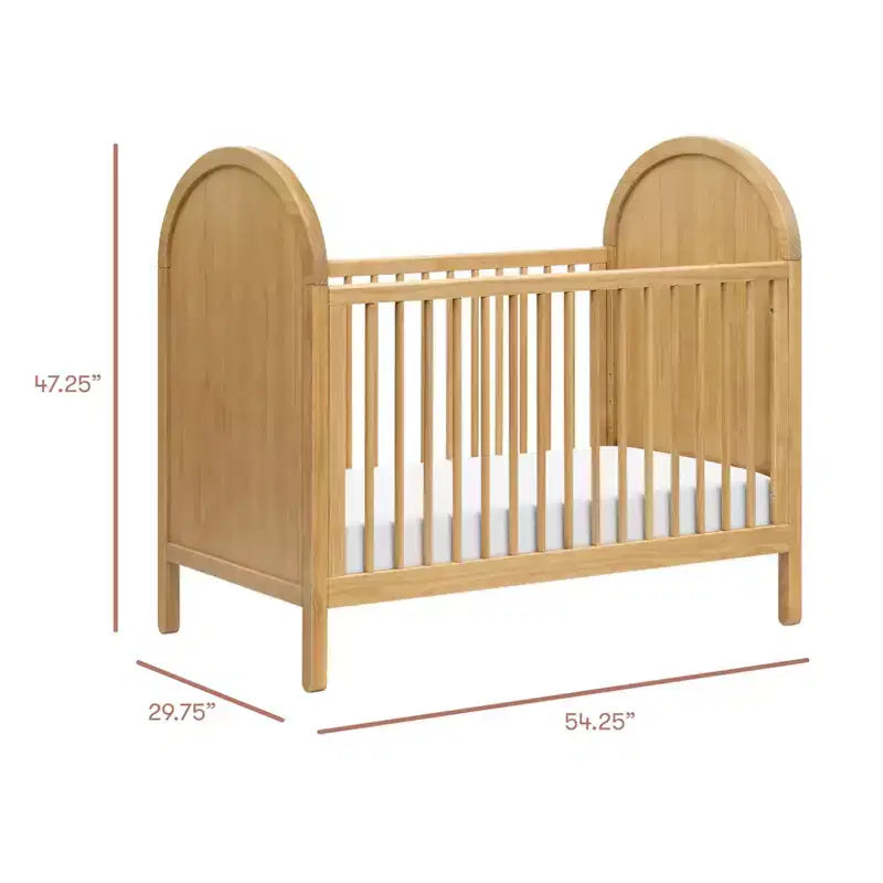 Lit de bébé convertible 3-en-1 Babyletto Bondi avec kit de conversion pour lit de tout-petit