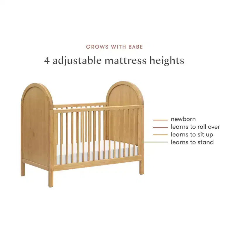 Lit de bébé convertible 3-en-1 Babyletto Bondi avec kit de conversion pour lit de tout-petit