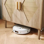 Meuble de rangement GustoWave avec 2 portes décorées en rotin, buffet, meuble d'appoint pour salon, salle à manger, entrée