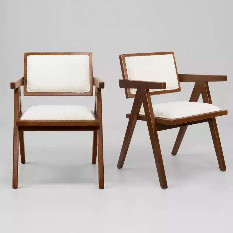 Art Leon Lot de 2 chaises de salle à manger modernistes inspirées des chaises Capitol Complex