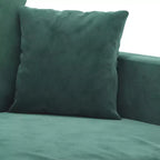 vidaXL Ensemble canapé avec coussins Canapé fauteuil pour salon 3 pièces Velours