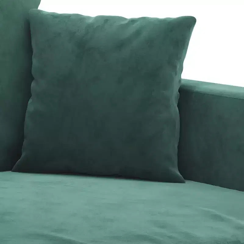 vidaXL Ensemble canapé avec coussins Canapé fauteuil pour salon 3 pièces Velours