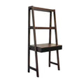 GDFStudio Lindsey 68 Modern Ladder Desk with Shelves