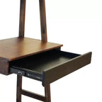 GDFStudio Lindsey Bureau échelle moderne de 68 po avec étagères