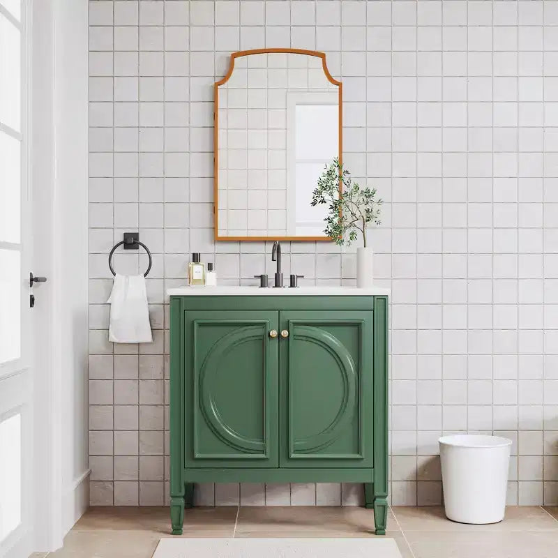 Armoire à pharmacie encadrée en métal 20x30 pouces - Armoire de salle de bain avec miroir et rangement, à fixer au mur ou encastrable, noir