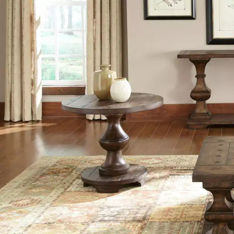 Table d'appoint Sedona de Liberty Furniture, finition marron Kona