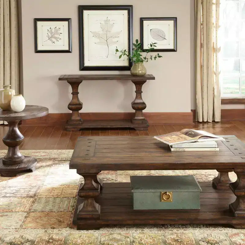 Table d'appoint Sedona de Liberty Furniture, finition marron Kona