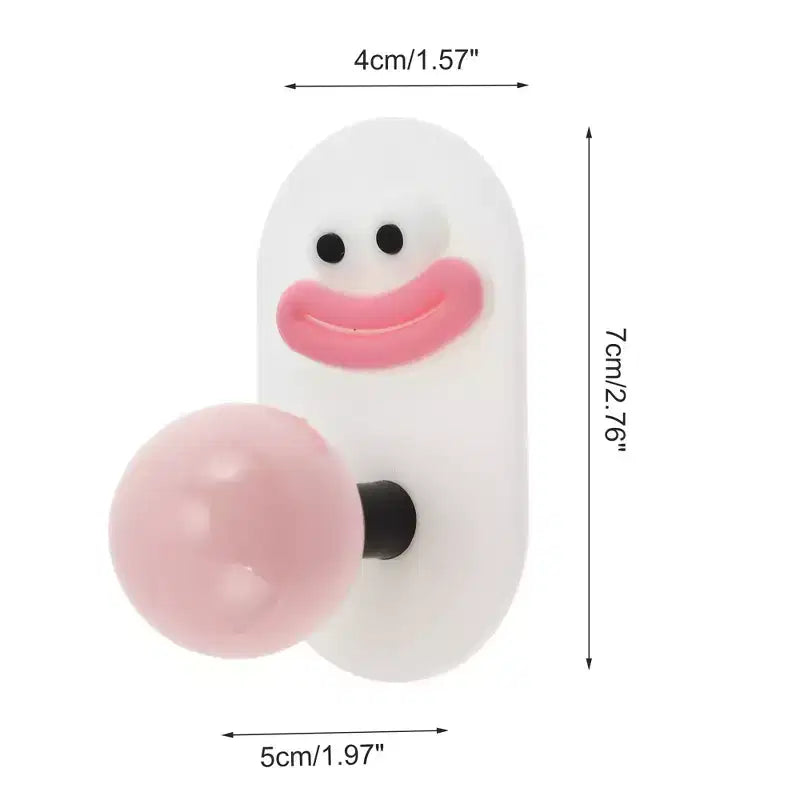 Serre-tête durable adhésif en forme de saucisse pour lèvres, organisateur, 3 pièces