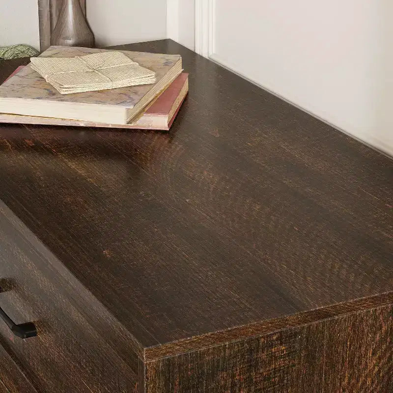 Famapy Table de Chevet de Ferme avec Tiroirs Commode de Chevet à 3 Tiroirs