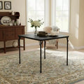 FurnitureR 34-Inch Folding Table, Heavy-Duty PP Tabletop with Metal Frame, Portable Foldable Utility Table for Picnic, Party, Events, Small Spaces