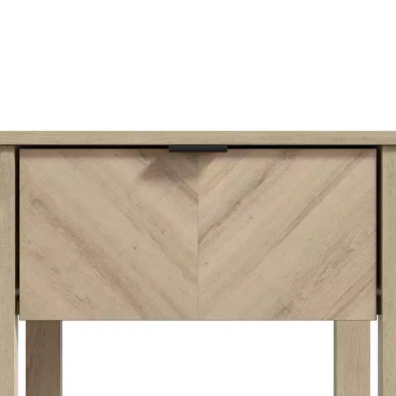 Table de chevet à 1 tiroir et étagère ouverte Galano 16,5 L x 15,4 P x 23,2 H