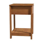 Table de chevet à 1 tiroir et étagère ouverte Galano 16,5 L x 15,4 P x 23,2 H