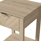Table de chevet à 1 tiroir et étagère ouverte Galano 16,5 L x 15,4 P x 23,2 H