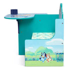 Bureau et chaise pour enfant Bluey Delta Children avec rangement
