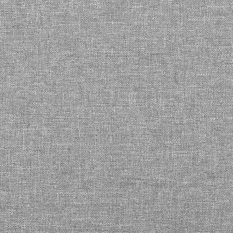 Cadre de lit Gris clair 100% polyester, contreplaqué, bois composite