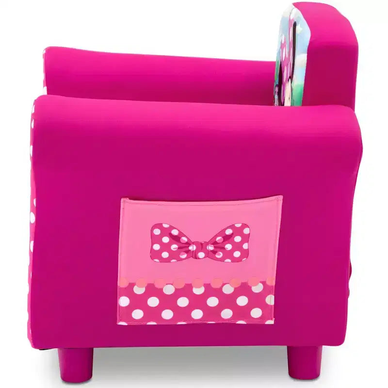 Fauteuil rembourré pour enfants Minnie Mouse Delta Children