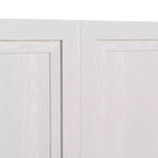 Buffet de rangement à 3 portes en bois avec étagères réglables - 93 x 31 po (L x H)