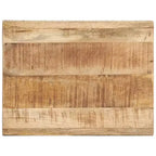 vidaXL Table d'appoint Marron Bois de manguier massif brut Petite Durable