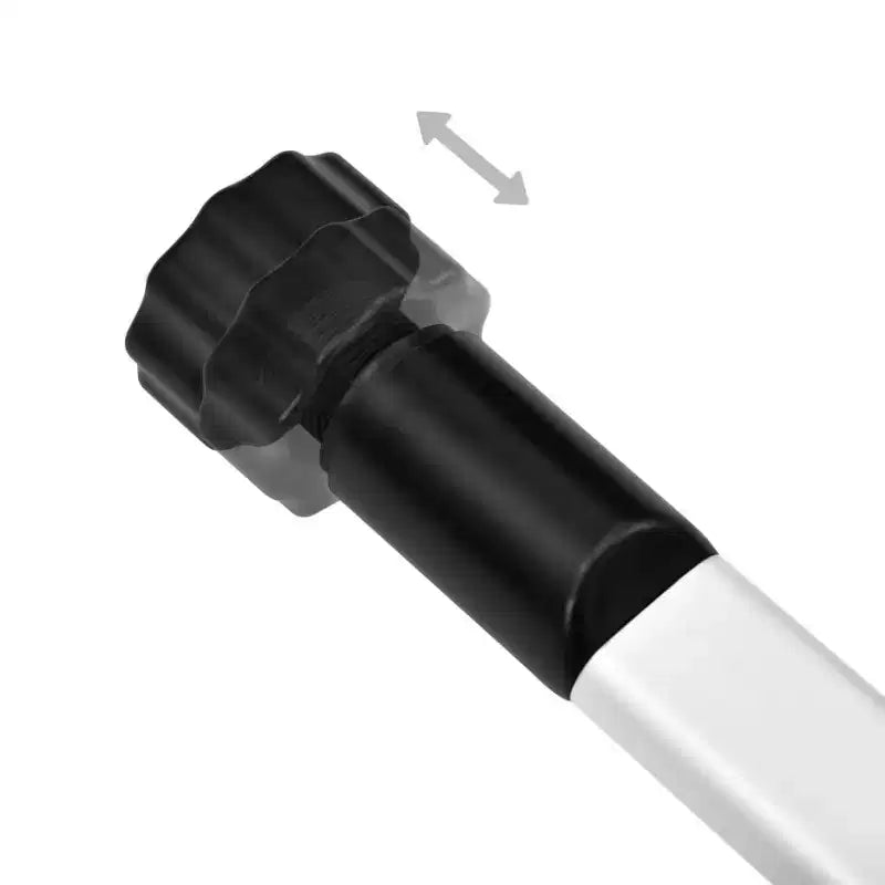 vidaXL Système de penderie télescopique avec tringles et étagère Aluminium