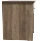 Tables de chevet Galano Modernes à 1 tiroir avec rangement ouvert (lot de 2) 49 L x 43 P x 53 H cm