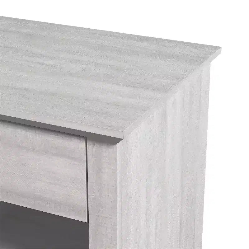 Tables de chevet Galano Modernes à 1 tiroir avec rangement ouvert (lot de 2) 49 L x 43 P x 53 H cm