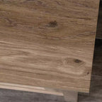 GDFStudio Marlow 52 Commode de chambre rustique en bois à 6 tiroirs